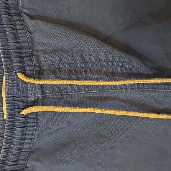 Goodthreads, Men's Shorts, Sz Lg, Blue, Cotton, Durable, Denim, Elastic Waist - Picture 5 of 11